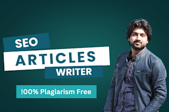 do SEO article writing, blog posts and website content writing