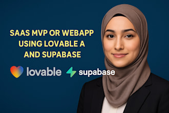 develop or improve an ai powered web app or saas mvp using lovable and supabase