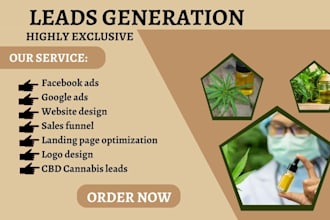 design cbd marijuana leads oil hemp cannabis ecommerce online store website