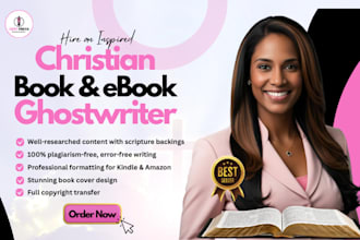 ghostwrite christian ebook bible story format book design book cover for kdp