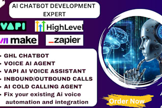 setup vapi ai calling agent, ghl chatbot, synthflow, bland ai, retell ai, vapi