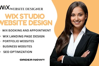 design wix studio website website design