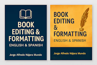 edit proofread and format your book in english or spanish