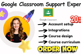 setup google classroom account custom banner and moodle lms podia upload course