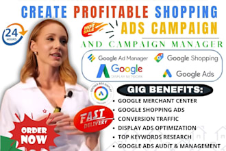 build setup google shopping ads optimize ppc audit ecommerce marketing campaign