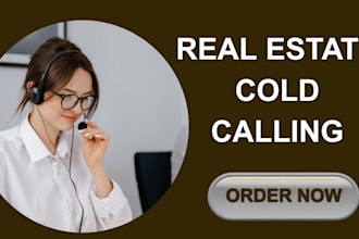 do real estate cold calling, lead generation, appointment setting, skip tracing