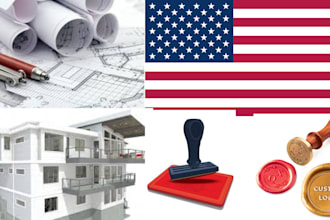 review stamp architecture engineering construction mep building permit drawings