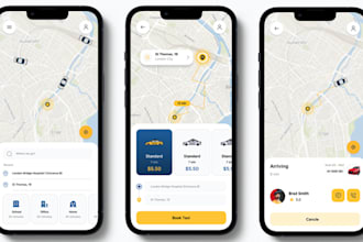 create limousine app, chauffer app, taxi booking app