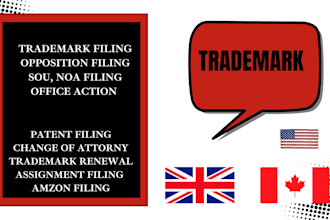 be your trademark registration patent and sou filing attorney