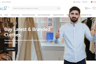 build a vinted clone app and website