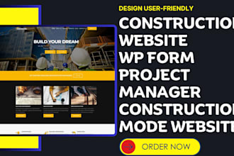 design construction website contractor website construction contractor