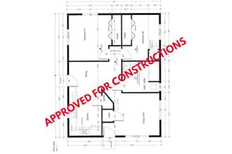 design modern  mep architecture house residential building plan city permit
