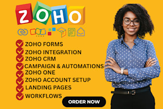 zoho CRM zoho campaign zoho form zoho one zoho flow zoho form zoho one