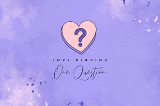 do a one question love reading within 24 hours