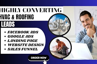 generate hvac leads roofing leads lead generation website solar leads