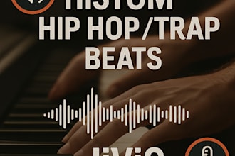 produce professional hip hop, rap or trap beats for you