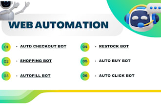 make auto buying bot, auto purchase bot, auto checkout bot, scalping bot
