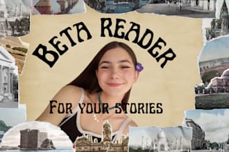 beta read and give feedback on your fiction work