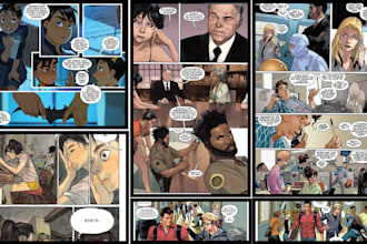 draw graphic novel comic script comic book comic art storyboard art comic strip