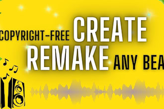 create, remake and customize a beat for any song