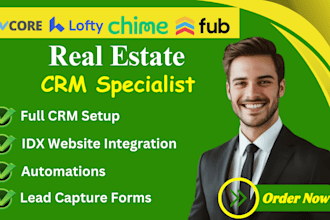 set up kvcore lofty follow up boss boldtrail idx websites real estate CRM system