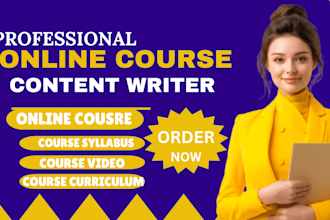 dev online course content, course website, training manual, lesson plan,syllabus