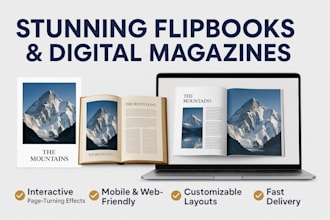 design your real estate portfolio, brochure, product catalog, magazine