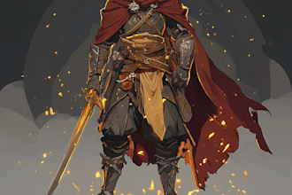 draw your custom dnd dungeons and dragons character