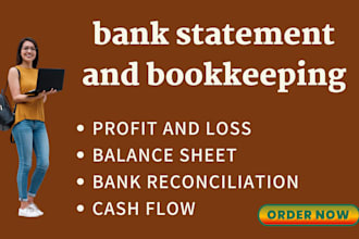 do financial statements and cash bank reconciliation