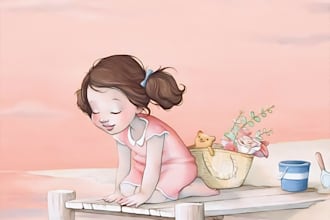 illustrate children picture book illustration children story book illustration