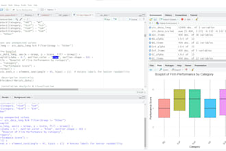 statistical data analysis with r, python, stata, excel