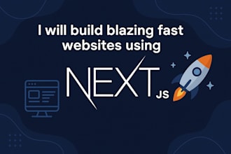 create modern, responsive, SEO friendly web apps with nextjs and reactjs