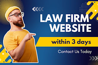 design attorney lawyer website, law firm wordpress website legal office website