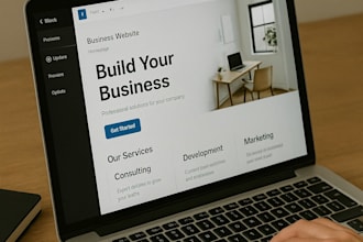 create professional nocode wordpress website for your business