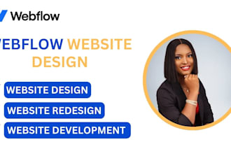 design webflow website figma to webflow expert redesign webflow landing page