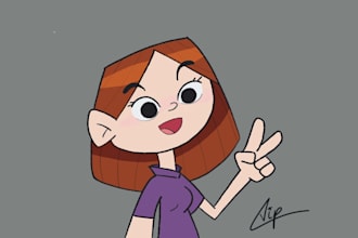 draw stylized character illustrations or sketches