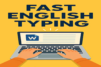 do fast english typing images to ms word and PDF to ms word