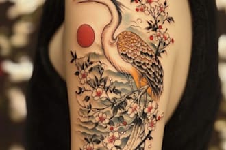 personalized japanese tattoo design services