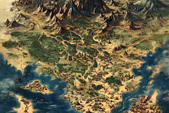 create fantasy map for your dnd game