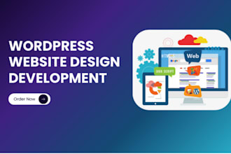 build a professional wp website with wordpress development