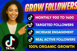 grow and promote your tiktok account followers organically, tik tok promotion