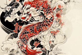 authentic japanese style tattoos for you
