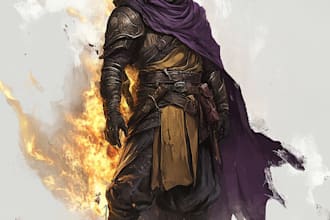 create dnd character art and dnd character art