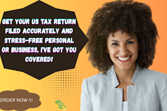 prepare US tax return personal and business llc, ppp, doc, c corp, s corp