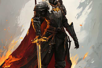 do you an amazing dnd character, fantasy, horror, and gaming art
