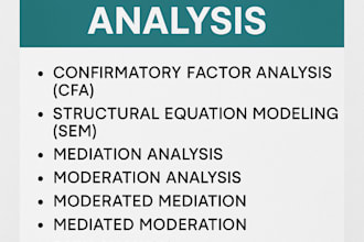 do advanced statistical analysis with interpretation