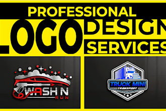 design modern auto detailing automotive car dealership mobile detailing logo