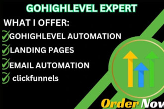 go high level expert, sales funnel, website design, marketing automation