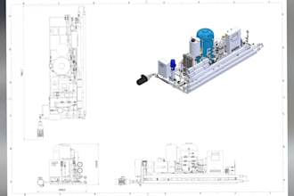do cad and cae designs, 2d and 3d models