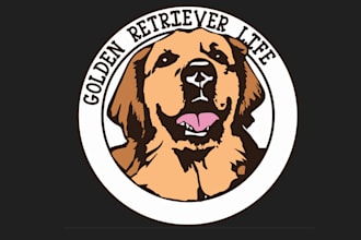 design high quality expart retrievers logo with express delivery